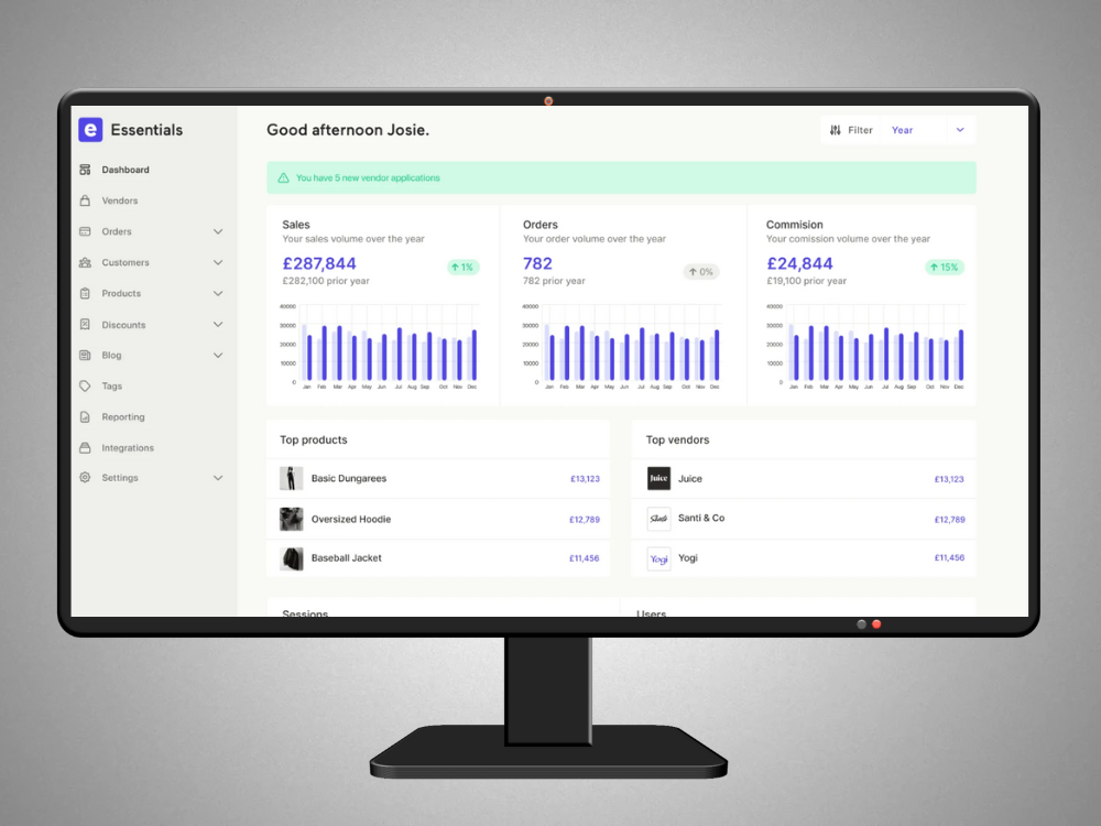 Markko (Multi-Tenant Hybrid SAAS Marketplace For Both Products and Services)