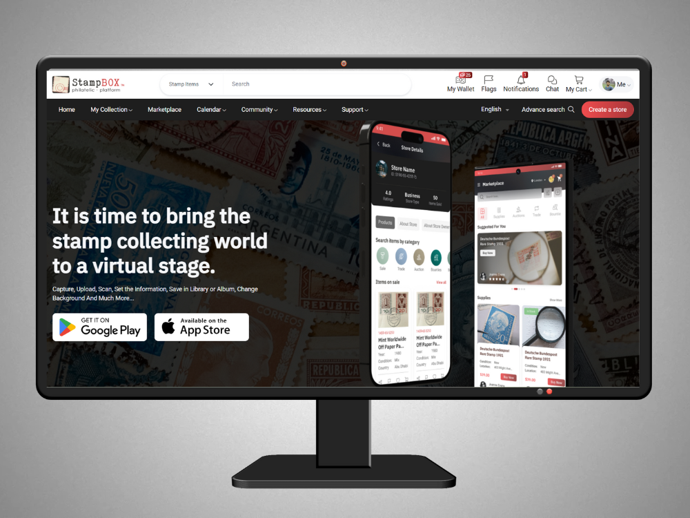 StampBox (Marketplace for stamps)